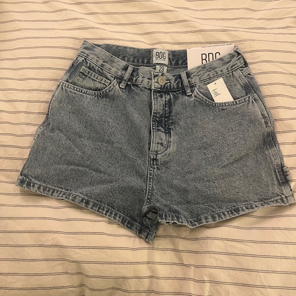 BDG Pants - BDG high rise carpenter denim shorts urban outfitters nwt